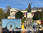 BRK Riesenflohmarkt 2023 auf dem Frühlingsfest 2023 (©Foto. Martin Schmitz)